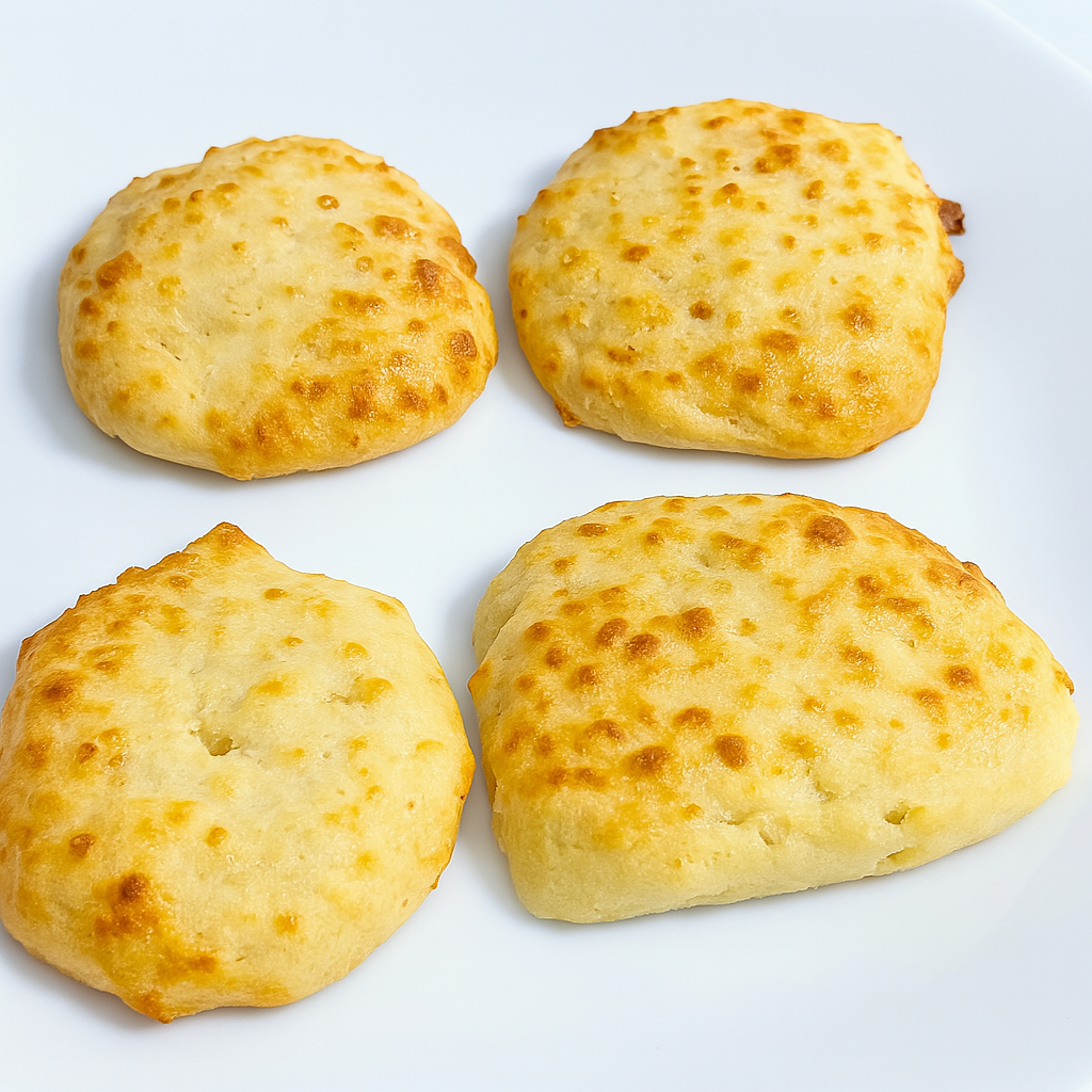 מאפי גבינה אישיים זהובים ורכים, מתאימים לאירוח או ארוחת ערב קלילה